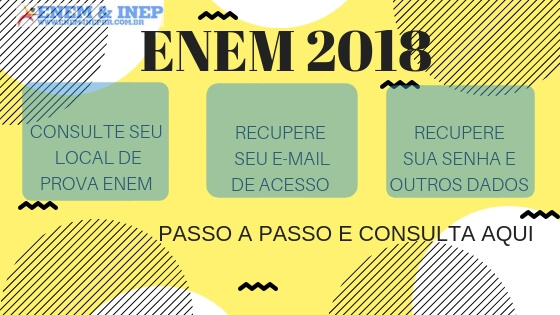 Enem Local de Prova 2018