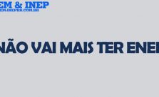 Fim do Enem de 2019